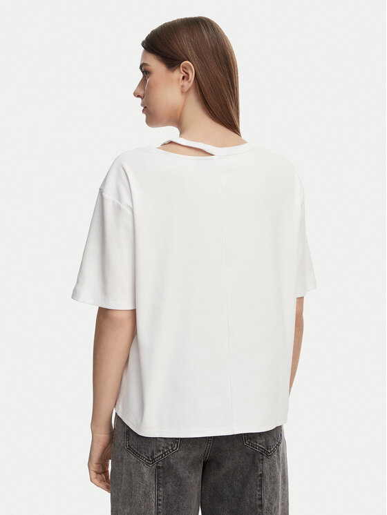 Karl Lagerfeld Jeans Karl Lagerfeld Jeans T-shirt B2W17077 Bijela Regular Fit