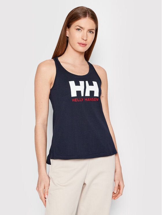 Helly Hansen Top Logo Singlet 33838 Tamnoplava Regular Fit