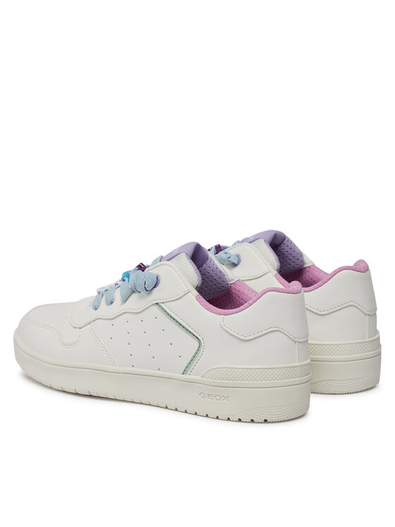 Geox Geox Sneakersy J Washiba Girl J45HXD 0003W C0653 D Bílá