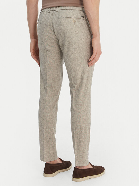 Bugatti Bugatti Чіноси 1950-16210E Бежевий Slim Fit