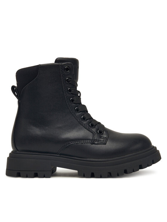 Calvin Klein Calvin Klein Bakancs Lace Up Bootie V3A5-83120-1464 S Fekete