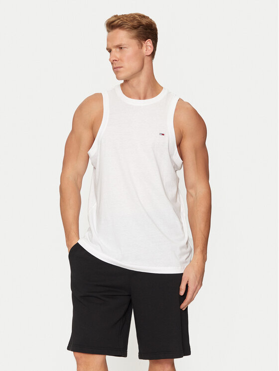 Tommy Jeans Tommy Jeans Set 2 majic brez rokavov DM0DM13229 Pisana Regular Fit