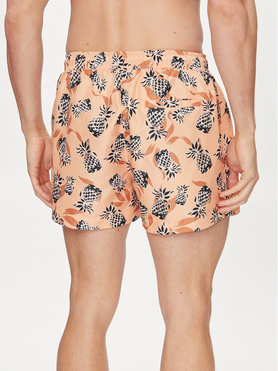 BOSS Boss Úszónadrág Ery 50515718 Narancssárga Regular Fit