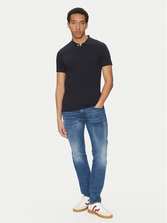 Geox Geox Pólóing M5510W T3236 F1624 Sötétkék Regular Fit