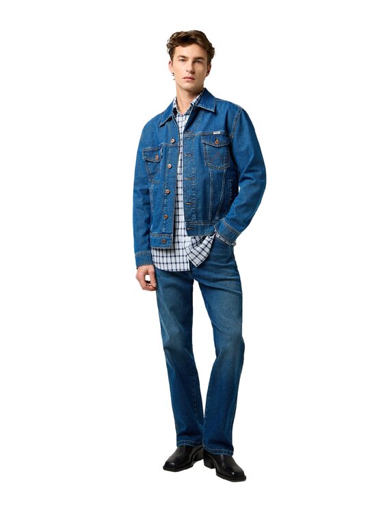 Wrangler Wrangler Jeansy 112373028 Niebieski Bootcut Fit