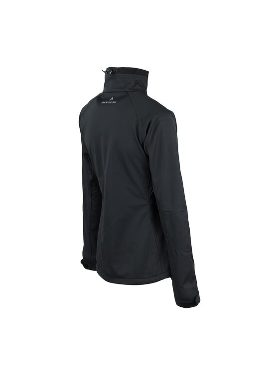 Bergson Bergson Kurtka softshell CONTEXT SS Czarny Slim Fit
