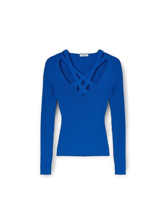 Motivi Motivi Cardigan M410W003504N004 Turchese Regular Fit