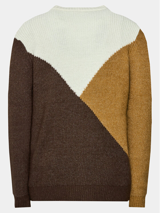 Lindbergh Lindbergh Maglione 30-804059 Marrone Relaxed Fit