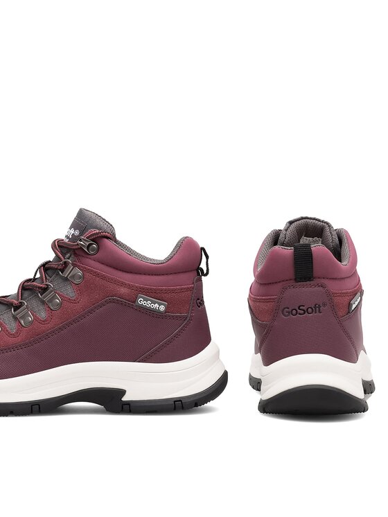 Go Soft Go Soft Stiefeletten VS16032023-1 Dunkelrot