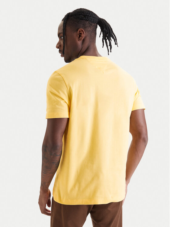 Tommy Hilfiger Tommy Hilfiger T-särk Ess Seasonal MW0MW39995 Kollane Regular Fit