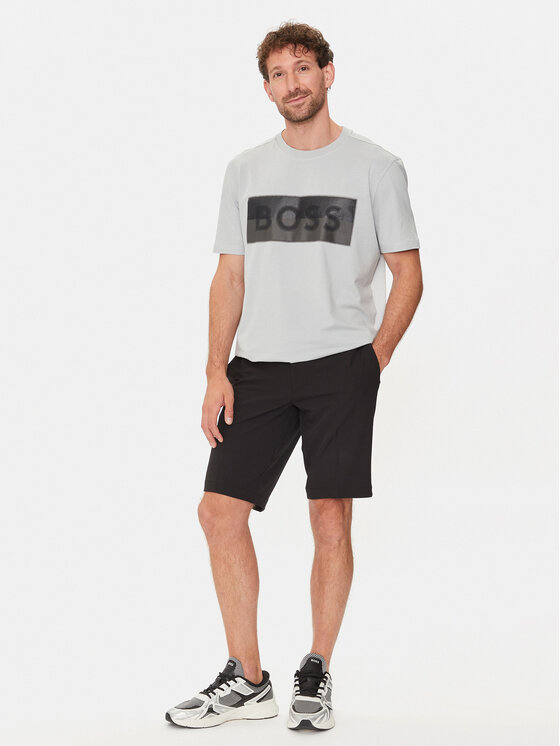 BOSS Boss T-shirt Tee 9 50512998 Grigio Regular Fit