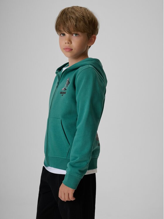4F 4F Felpa 4FJKAW26TSWSM3153-46S Verde Regular Fit