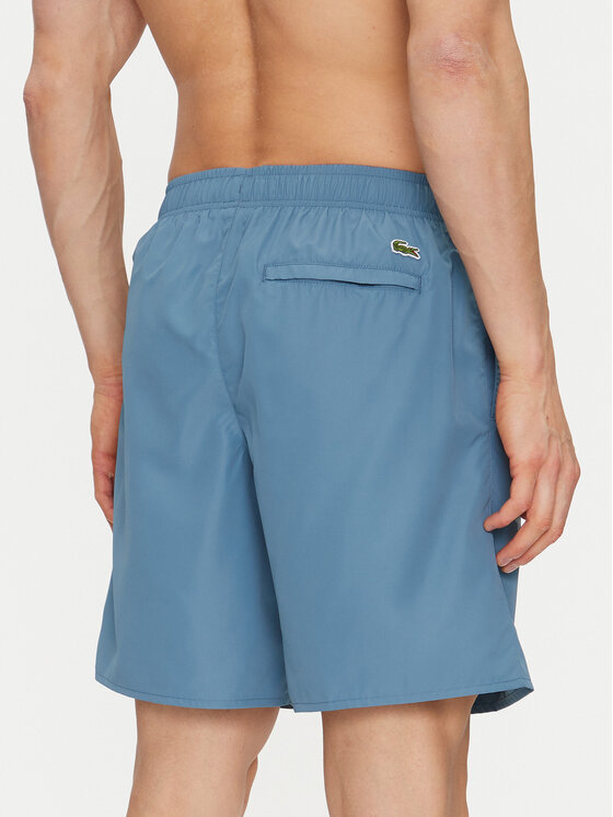 Lacoste Lacoste Pantaloni scurți pentru înot MH9135 Albastru Regular Fit