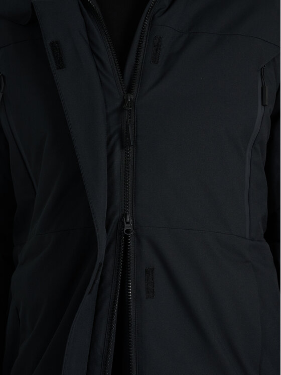 4F 4F Płaszcz przejściowy URBAN COMMUTER Czarny Regular Fit