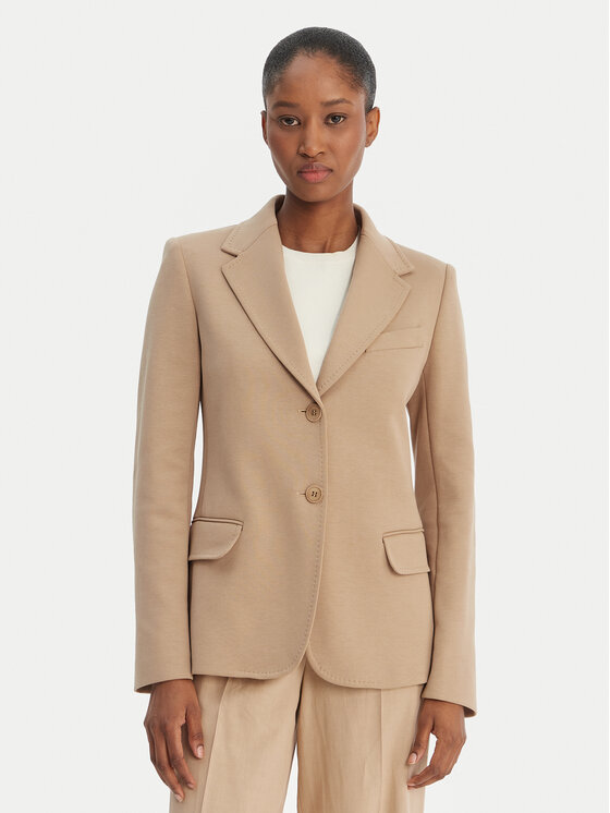 Weekend Max Mara Weekend Max Mara Suknjič Ginnasta 2615911011 Bež Slim Fit