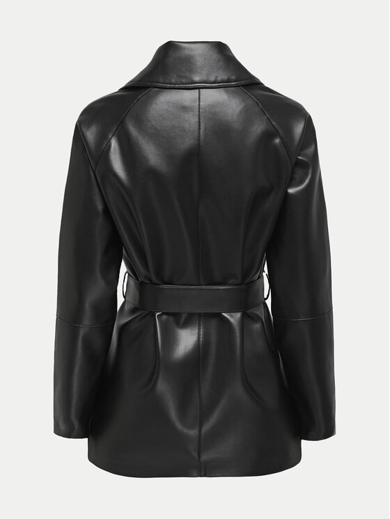 ONLY ONLY Giacca in similpelle ONLSOFIA 15322148 Nero Short Fit