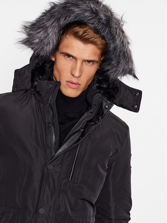 Guess Guess Parka M3BL20 WFOW2 Μαύρο Regular Fit