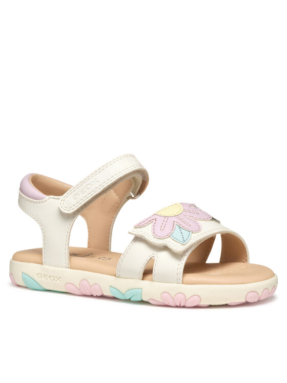 Geox Geox Sandalen J Haiti J558ZB 000BC C0406 M Weiß