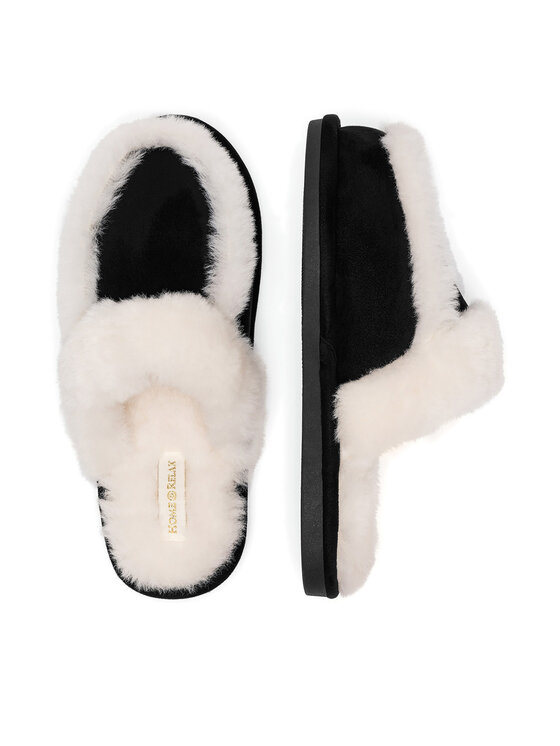 Home & Relax Home & Relax Papucs HR-01 Fekete