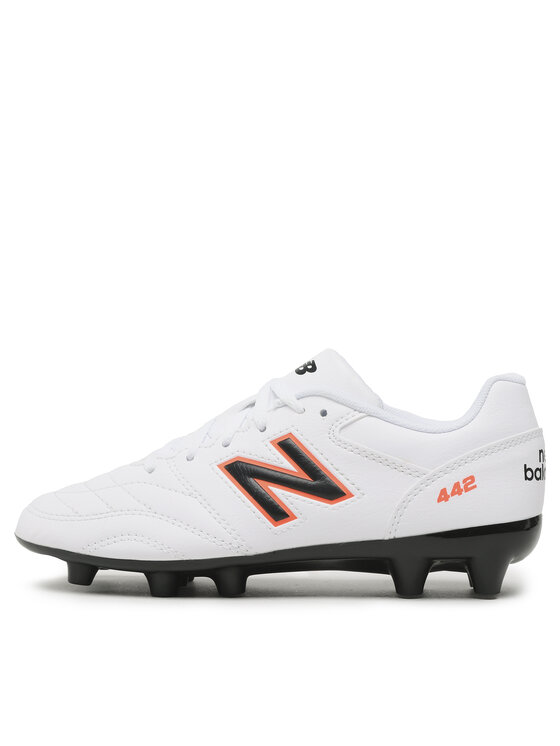 New Balance New Balance Buty do piłki nożnej 442 v2 Academy Jnr Fg JS43FWD2 Biały