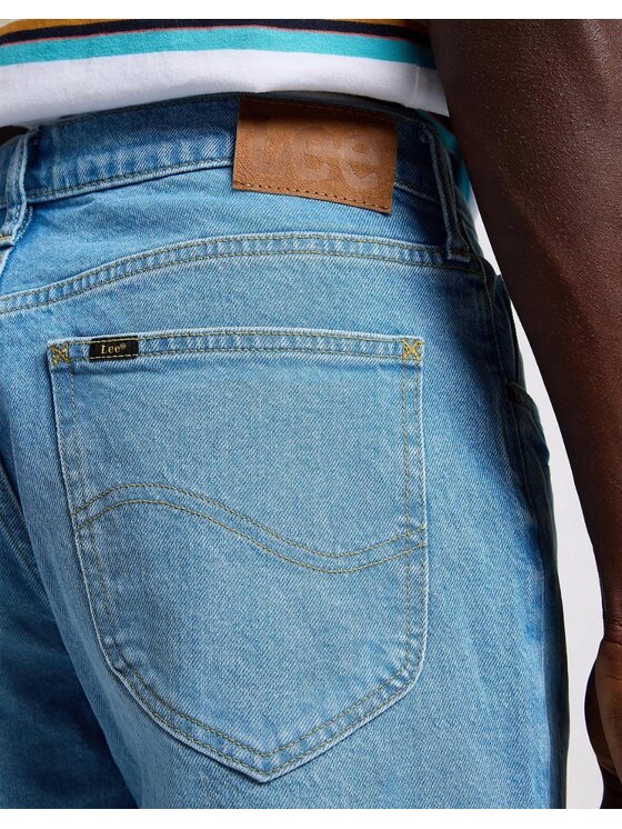 Lee Lee Jeansy West Niebieski Relaxed Fit