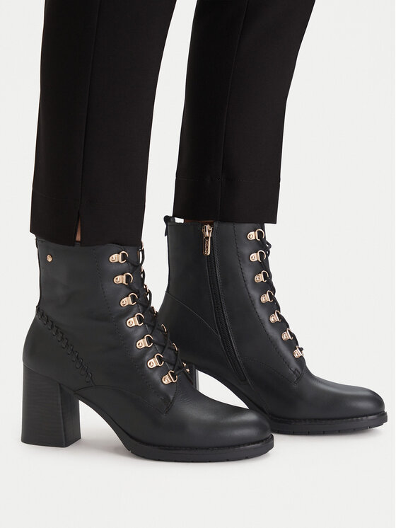 Pikolinos Pikolinos Schnürschuhe W9U-8955 Schwarz