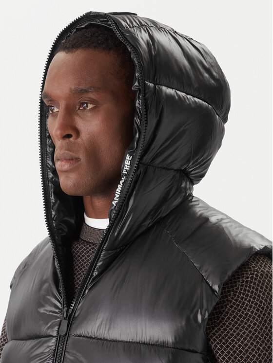Save The Duck Save The Duck Veste D80296M LOVE21 Melns Regular Fit