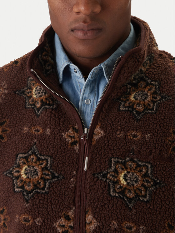 Jack & Jones Jack & Jones Флісовий реглан Norrebro 12291531 Бордовий Regular Fit