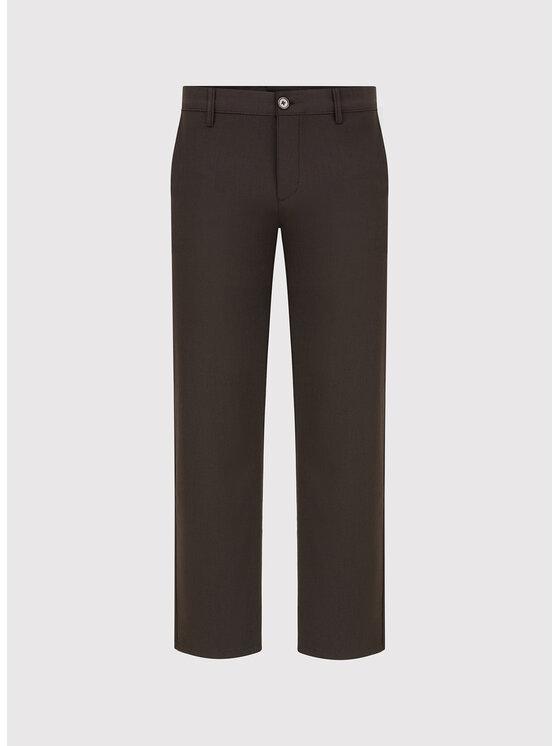 Pako Lorente Pako Lorente Spodnie materiałowe P25WF-WX-011 Brązowy Regular Fit