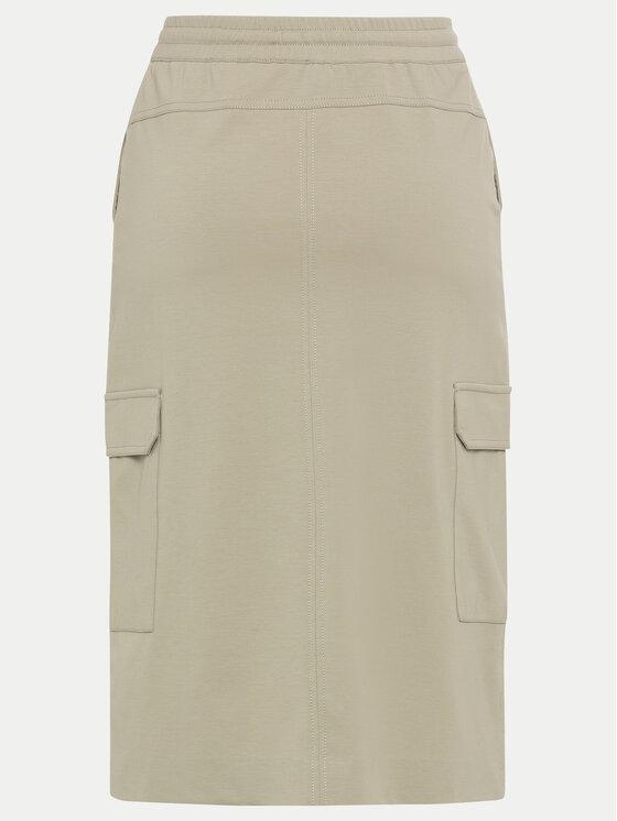 Olsen Olsen Midi szoknya 16001362 Khaki Regular Fit