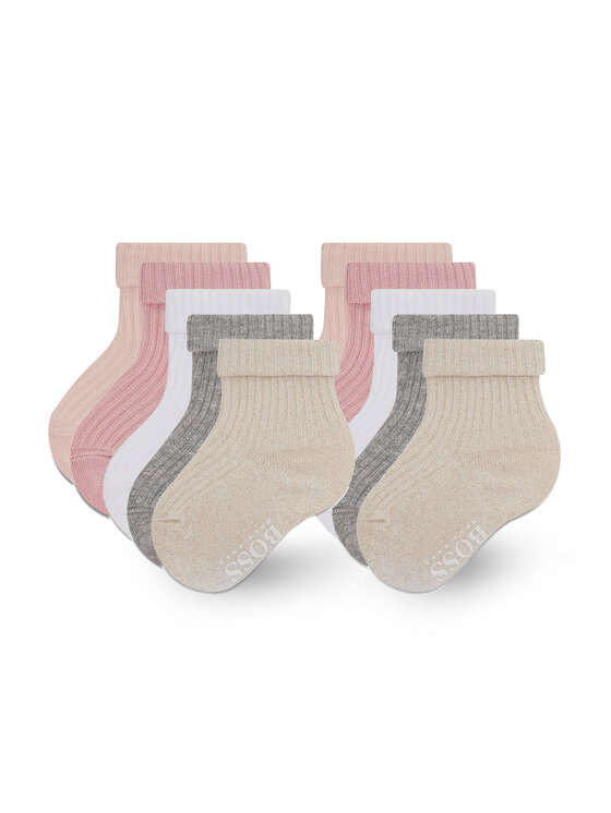 Set di 5 paia di calzini lunghi da bambini Boss