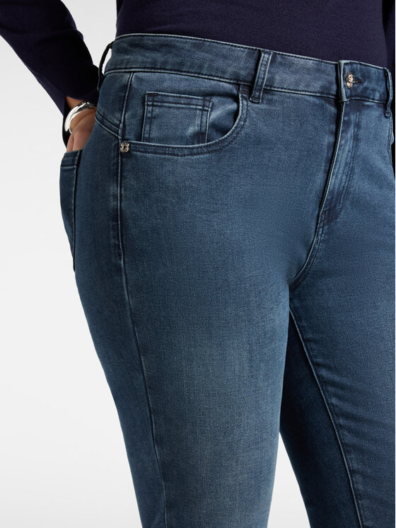 Elena Mirò Elena Mirò Jeansy P443G000431N0H4 Niebieski Slim Fit