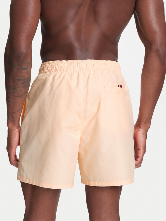 Tommy Hilfiger Tommy Hilfiger Szorty kąpielowe UM0UM03258 Pomarańczowy Regular Fit
