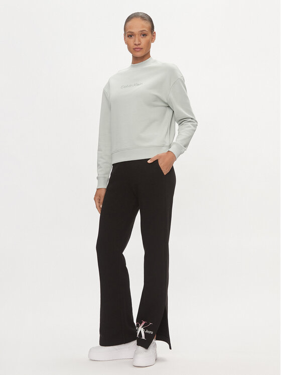 Calvin Klein Jeans Calvin Klein Jeans Spodnie dresowe Diffused Monologo J20J223422 Czarny Regular Fit