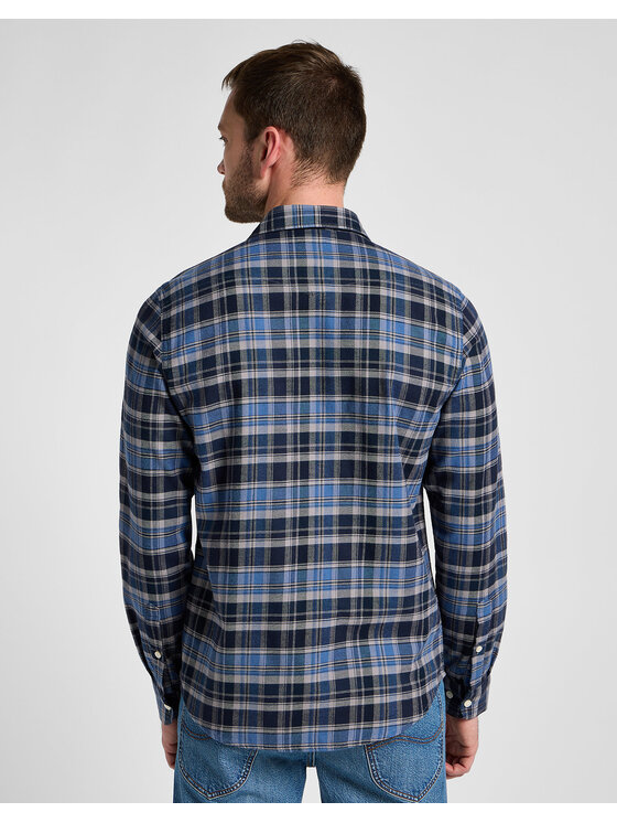 Lee Lee Koszula REGULAR SHIRT Niebieski Regular Fit