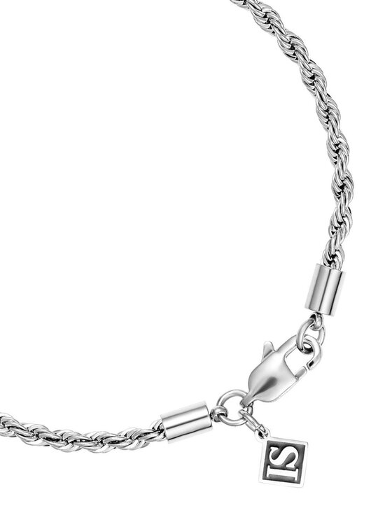ICED STUFF ICED STUFF Armband Rope Weißgold