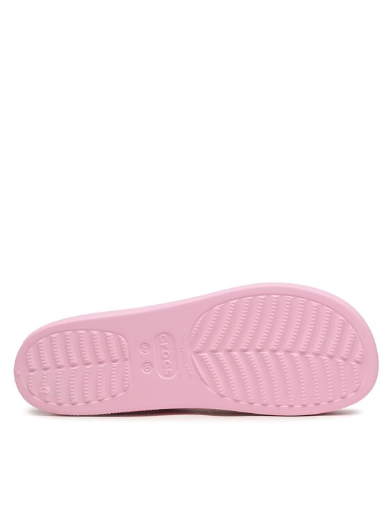 Crocs Crocs Klapki Classic Platform Slide 208180 Różowy