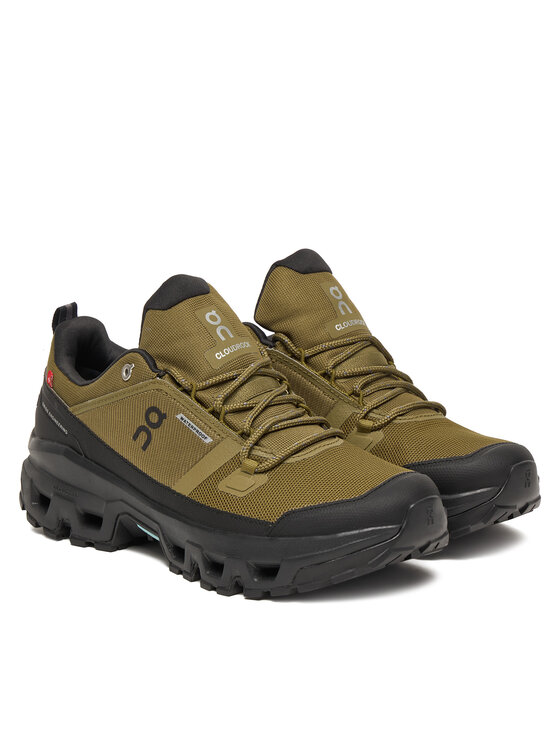 On On Trekkingschuhe Cloudrock Low Wp 3MF10251473 Khakifarben