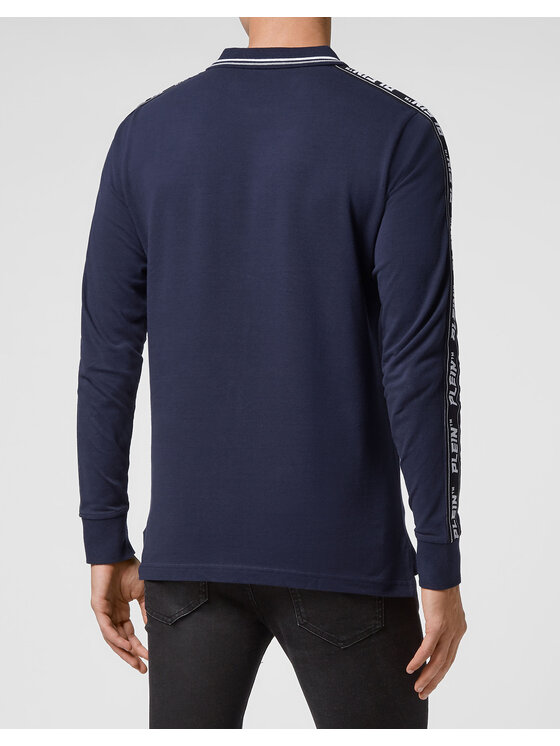 PHILIPP PLEIN PHILIPP PLEIN Polo 23807 Blu scuro Regular Fit