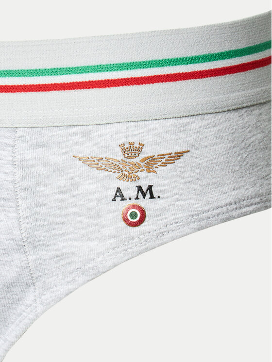 Aeronautica Militare Aeronautica Militare Комплект трусів AM1USL001 Сірий