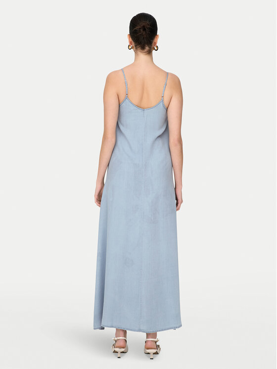 ONLY ONLY Letní šaty Charis 15337932 Modrá Loose Fit