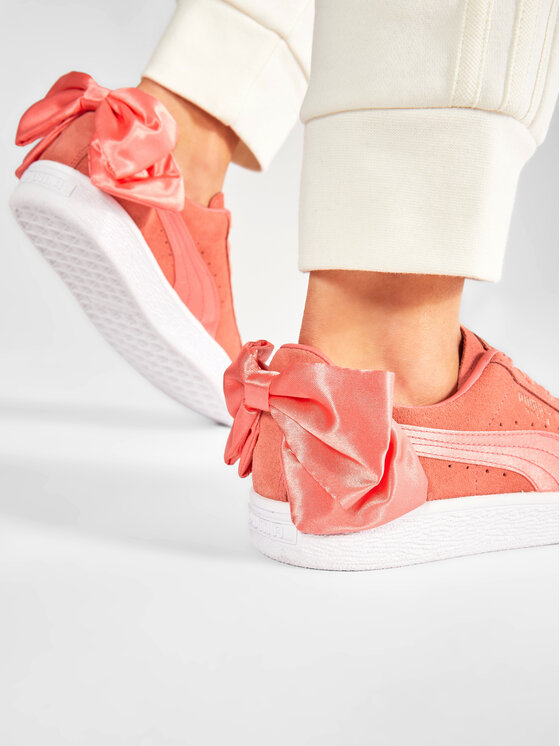 puma suede bow jr
