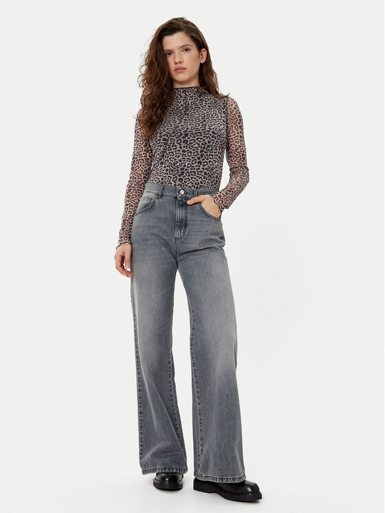Noisy May Noisy May Majica 27033006 Siva Slim Fit