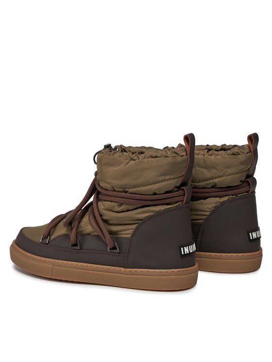Inuikii Inuikii Sniego batai Bomber 55102-100 Chaki