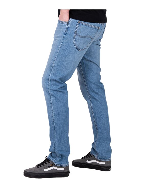 Lee Lee Jeansy 112363711 Niebieski Regular Fit