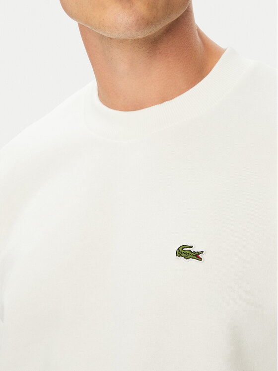 Lacoste Lacoste Суитшърт SH8868 Кремав Regular Fit