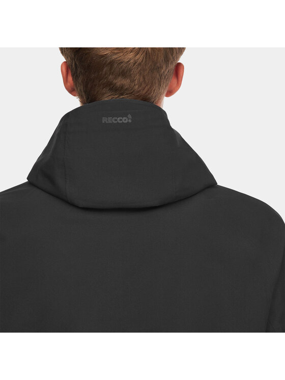 Alpinus Alpinus Kurtka hardshell Gedu Czarny Regular Fit