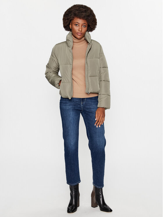 JDY JDY Зимно яке 15213591 Сив Regular Fit