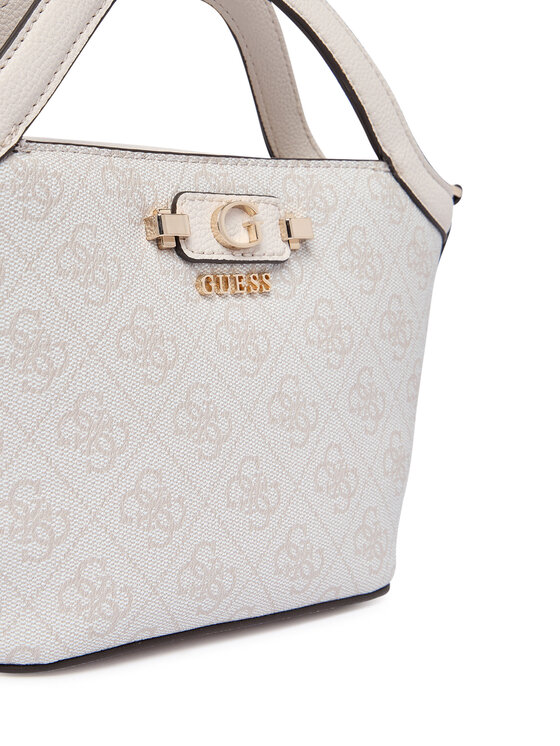 Guess Guess Torebka Lindsey Mini HWSG97 49750 Kremowy