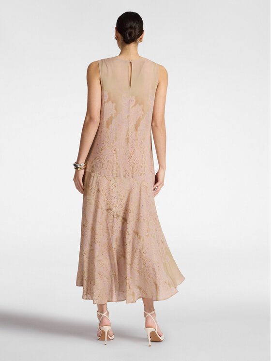 Elena Mirò Elena Mirò Abito da sera 7003P000309N001 Crema Regular Fit